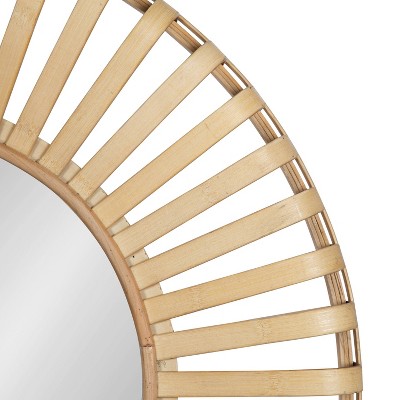 Brand new ❤️ Kate & Laurel All Things Decor 28" x 28" Oren Framed Wall Mirror Natural - Kate & Laurel All Things Decor 🤩 - Image 2