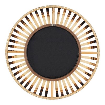 Brand new ❤️ Kate & Laurel All Things Decor 28" x 28" Oren Framed Wall Mirror Natural - Kate & Laurel All Things Decor 🤩 - Image 3