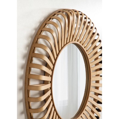 Brand new ❤️ Kate & Laurel All Things Decor 28" x 28" Oren Framed Wall Mirror Natural - Kate & Laurel All Things Decor 🤩 - Image 7