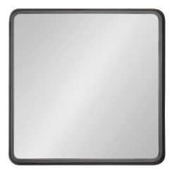 Buy โจ Kate & Laurel All Things Decor 28" x 28" Armenta Square Wall Mirror Gray - Kate & Laurel All Things Decor ๐