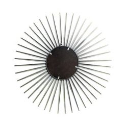 Deals 👍 36" Sunray Wall Accent Mirror Silver - Patton Wall Decor 💯