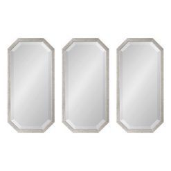 Cheapest 👍 Kate & Laurel All Things Decor 3pc Laverty Wall Mirror Set Silver - Kate & Laurel All Things Decor ⌛