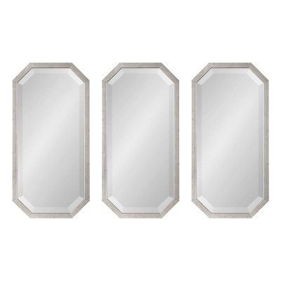 Cheapest π Kate & Laurel All Things Decor 3pc Laverty Wall Mirror Set Silver - Kate & Laurel All Things Decor β
