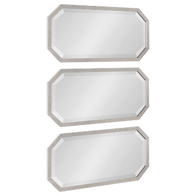 Cheapest π Kate & Laurel All Things Decor 3pc Laverty Wall Mirror Set Silver - Kate & Laurel All Things Decor β - Image 4
