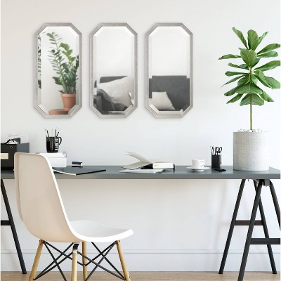 Cheapest π Kate & Laurel All Things Decor 3pc Laverty Wall Mirror Set Silver - Kate & Laurel All Things Decor β - Image 5
