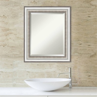 Wholesale ๐ Salon Framed Bathroom Vanity Wall Mirror Silver - Amanti Art ๐ - Image 5