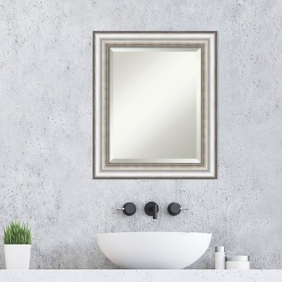 Wholesale ๐ Salon Framed Bathroom Vanity Wall Mirror Silver - Amanti Art ๐ - Image 6
