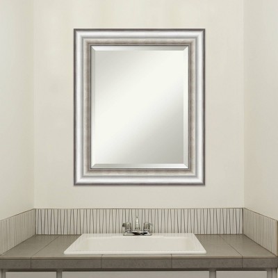 Wholesale ๐ Salon Framed Bathroom Vanity Wall Mirror Silver - Amanti Art ๐ - Image 8