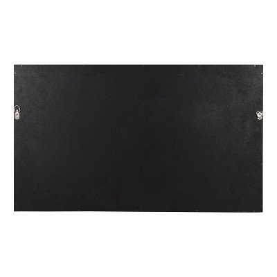 Coupon π Kate & Laurel All Things Decor 36" x 21" Milley Functional Wall Mirror Black - Kate & Laurel All Things Decor 𧨠- Image 3