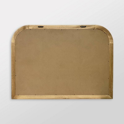 Best Sale π Threshold Designed W/Studio McGee 36" x 26" Wooden Mantel Decorative Wall Mirror Natural - Threshold™ designed with Studio McGee π - Image 3