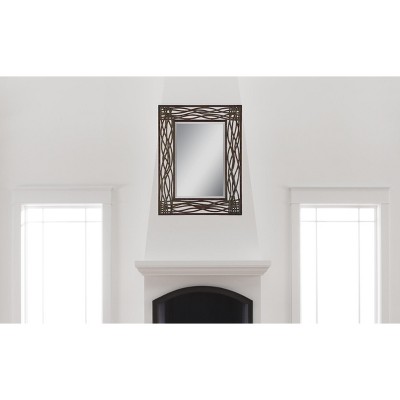 Flash Sale ✨ Rectangle Dorigrass Metal Decorative Wall Mirror Brown - Uttermost 🔥 - Image 2