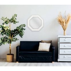 Budget 🎁 35.5" x 35.5" Emporium Decorative Wall Mirror - PTM Images ⌛