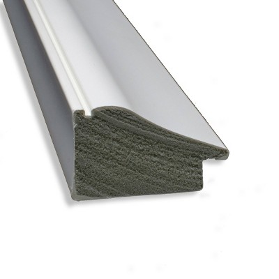 New 👍 17" x 51" Vanity White Framed On the Door Mirror - Amanti Art 🔥