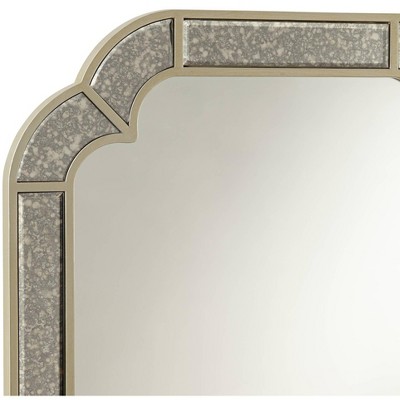 Best deal π€© Noble Park Rectangular Vanity Decorative Wall Mirror Dark Champagne Frame Beveled 23 1/2" Wide for Bathroom Bedroom Office π - Image 2