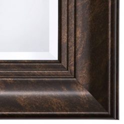 Best reviews of ✨ Decorative Wall Mirror with Beveled Edge Copper - Yosemite Home Decor 🥰