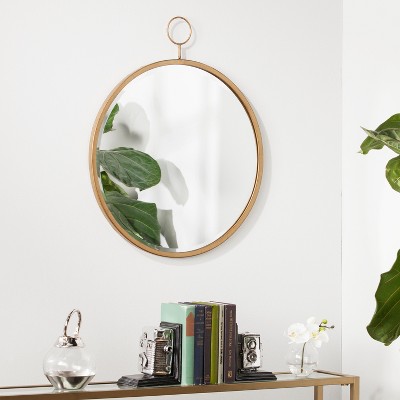 Budget π― 27.5" x 23" Loris Decorative Wall Mirror Bronze - Aiden Lane βοΈ - Image 5