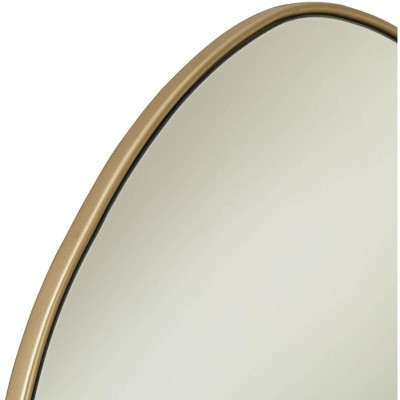 Cheap β Possini Euro Design Uneven Round Vanity Wall Mirror Modern Champagne Frame 30" Wide for Bathroom Bedroom Living Room Home Office β - Image 2