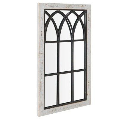 Top 10 โค๏ธ 24" x 1" x 37.5" Vista Arched Farmhouse Window Mirror Distressed White - FirsTime & Co. ๐ฅ - Image 2