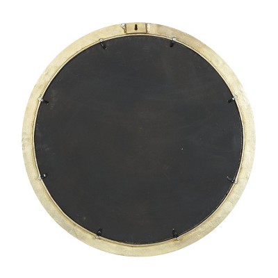 Best Sale ๐ Olivia & May Contemporary Aluminum Decorative Wall Mirror Gold - Olivia & May โ - Image 5