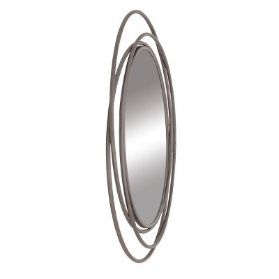 Cheap π Olivia & May Industrial Metal Round Decorative Wall Mirror Gray - Olivia & May β¨ - Image 5