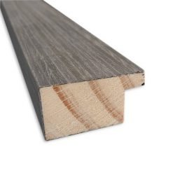 Top 10 😍 30" x 24" Pinstripe Lead Framed Bathroom Vanity Wall Mirror Gray - Amanti Art 👏