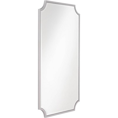 Buy ❤️ Noble Park Rectangular Vanity Decorative Wall Mirror Modern Beveled Rounded Cut Edge Silver Frame 24" Wide for Bathroom Bedroom ⭐ - Image 6
