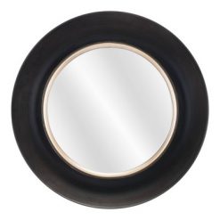 Best deal ❤️ Lewis Mirror Decorative Wall Mirror Black - ZM Home 🧨