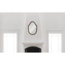 Top 10 🥰 Oval Lancelot Decorative Wall Mirror Brass - Howard Elliott 🎁