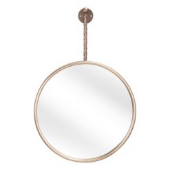Buy ๐ Mooney Decorative Wall Mirror Gold - ZM Home ๐