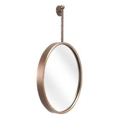 Buy π Mooney Decorative Wall Mirror Gold - ZM Home π - Image 2
