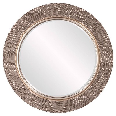 Wholesale π₯ Round Yukon Decorative Wall Mirror Silver - Howard Elliott β€οΈ