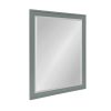 Best deal 😍 25.5" x 31.5" Bosc Rectangle Wall Mirror Gray - DesignOvation 💯