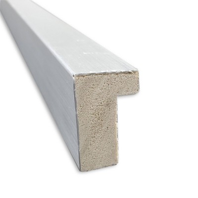 Best Sale ๐ฅ Hera Brushed Framed Bathroom Vanity Wall Mirror Chrome - Amanti Art ๐