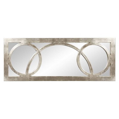 New ๐ฅฐ Rectangle Dynasty Decorative Wall Mirror Silver - Howard Elliott โญ - Image 2