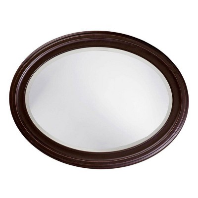 Buy β€οΈ Oval George Decorative Wall Mirror Copper - Howard Elliott β