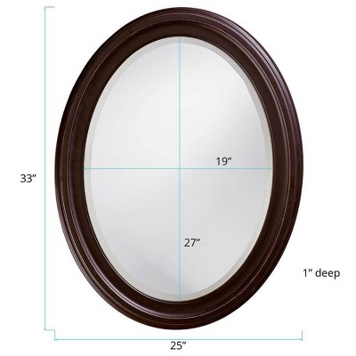 Buy β€οΈ Oval George Decorative Wall Mirror Copper - Howard Elliott β - Image 3
