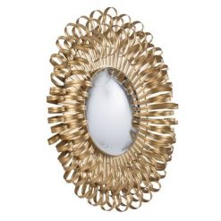 Best Pirce 🥰 A&B Home 25.5" Mirrored Sunburst Wall Decor Gold - A&B Home 🧨