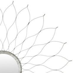 Wholesale 😍 Flower Mirror Silver - Safavieh 🎉