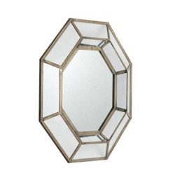 Wholesale π₯ A&B Home 37" Octagonal Mirror Brown - A&B Home π