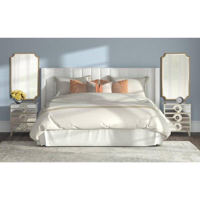 Flash Sale π₯° Noble Park Rectangular Vanity Decorative Wall Mirror Modern Beveled Rounded Cut Edge Antique Gold Frame 24" Wide for Bathroom π - Image 8