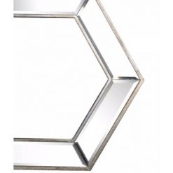 Coupon ⭐ A&B Home Kirby Hexagon Decorative Wall Mirror - A&B Home 🛒