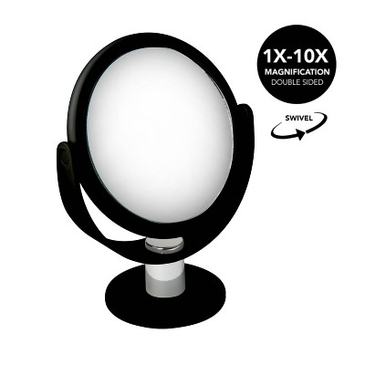 Flash Sale ๐ฏ 5" Vanity Rubberized 1X-10X Magnification Mirror - Home Details Clear โญ - Image 2