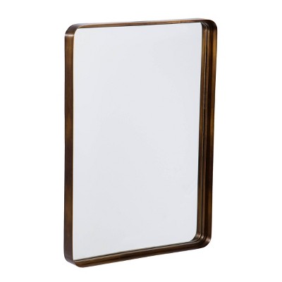 Outlet π Mefalls Aiden Lane Decorative Wall Mirror Gold - Southern Enterprises π₯° - Image 3