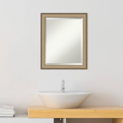 Best reviews of ๐ Elegant Brushed Framed Bathroom Vanity Wall Mirror - Amanti Art Pewter ๐ - Image 8