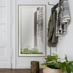 Flash Sale ๐ 29.5" x 53.5" Textured Mat Liner Frame Mirror Gray - Head West ๐