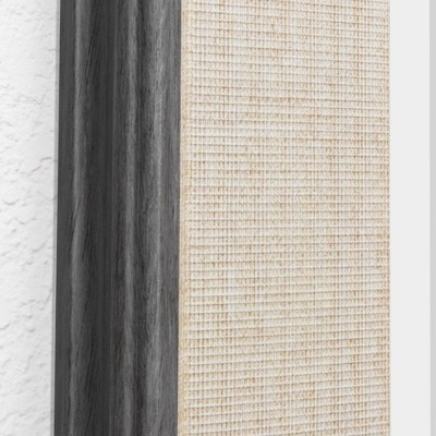 Flash Sale π 29.5" x 53.5" Textured Mat Liner Frame Mirror Gray - Head West π - Image 2