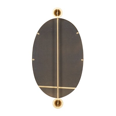 Hot Sale π Olivia & May Contemporary Wood/Metal Decorative Wall Mirror Gold - Olivia & May β