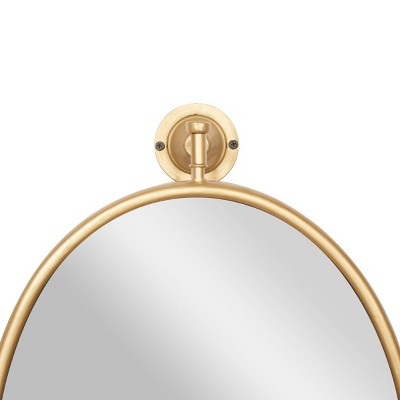 Hot Sale π Olivia & May Contemporary Wood/Metal Decorative Wall Mirror Gold - Olivia & May β - Image 3