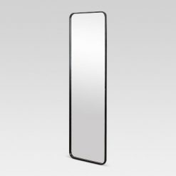 Budget 👍 Over-the-Door Mirror Metal - Project 62™ Black 🔔