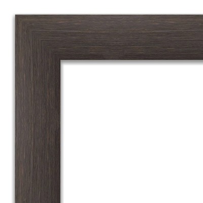Budget π 19" x 53" Hardwood Framed Full Length on the Door Mirror - Amanti Art Dark Brown π€© - Image 2